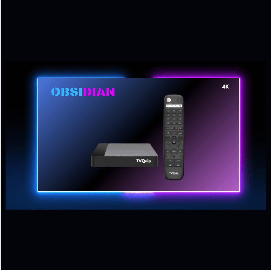 TVQuip Set top box | Obsidian